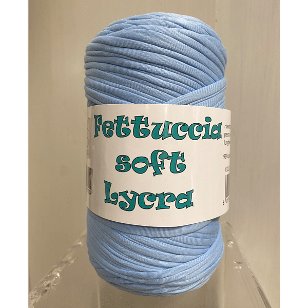 Fettuccia lycra azzurro
