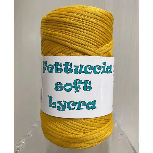 Fettuccia lycra giallo