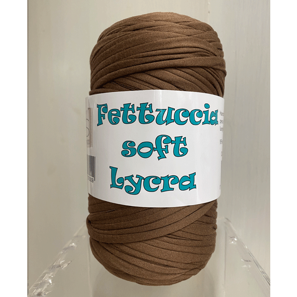 Fettuccia lycra marrone