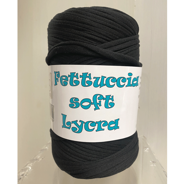 Fettuccia lycra nero
