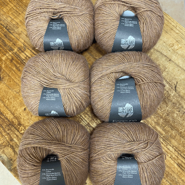 Filato Eco puno - camel 32