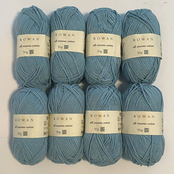 Filato All Seasons Cotton azzurro 268