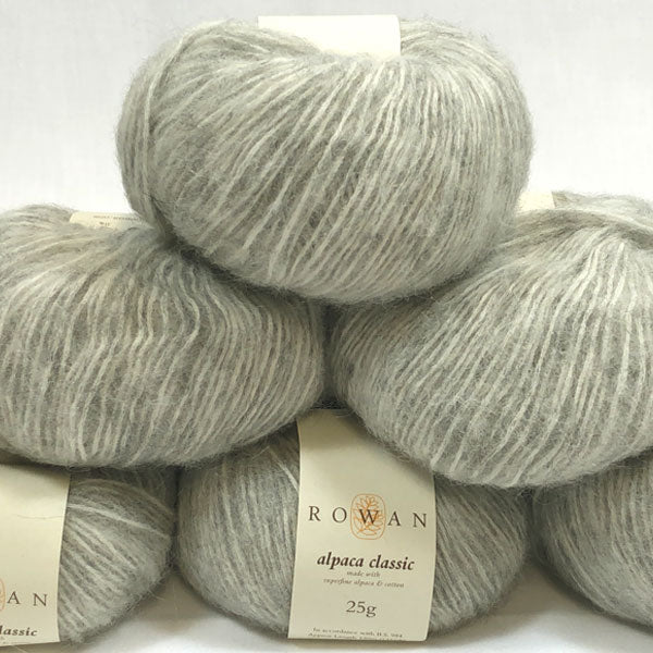 Filato Alpaca classic grigio melange 101