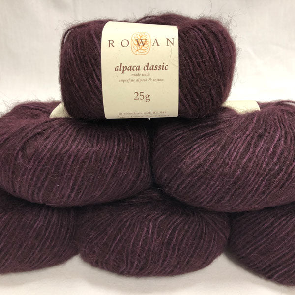 Filato Alpaca classic mora 122