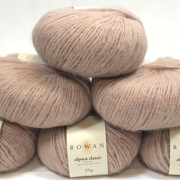 Filato Alpaca classic rosa cipria 130