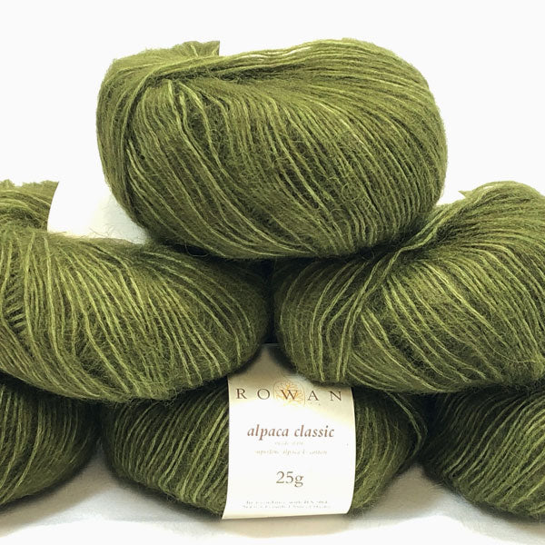 Filato Alpaca Classic verde 111