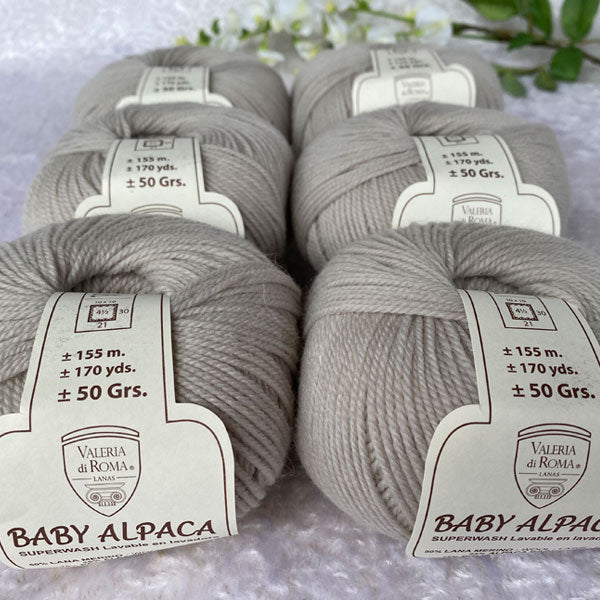 Valeria Baby Alpaca beige chiaro 005