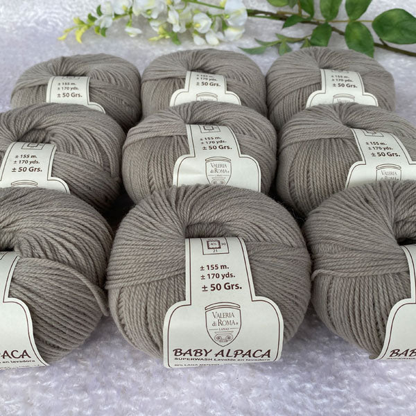 Valeria Baby Alpaca beige scuro 185