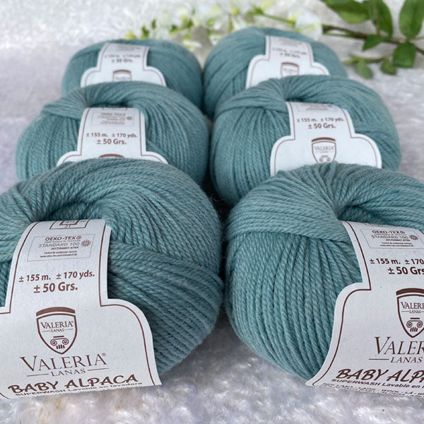 Valeria Baby Alpaca menta 161