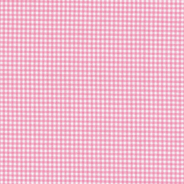 Tessuto Capri Vichy rosa/bianco