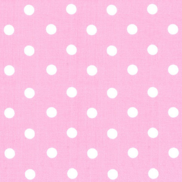 Tessuto Capri pois rosa