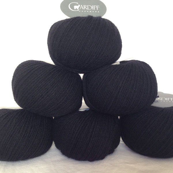Cardiff cashmere black 516