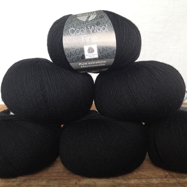 Cool Wool Fine nero 16