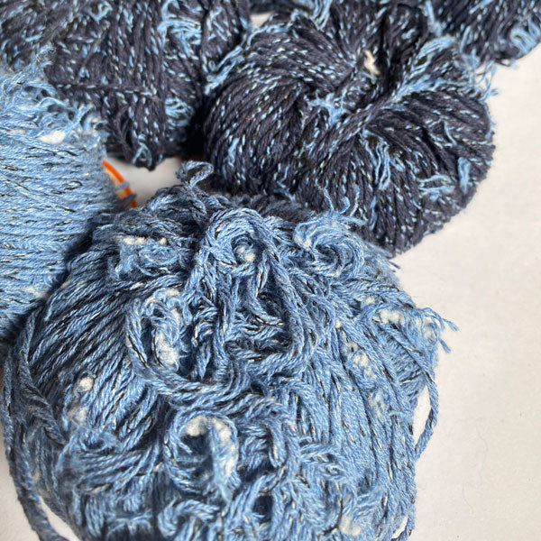 Filato Denim blu e jeans