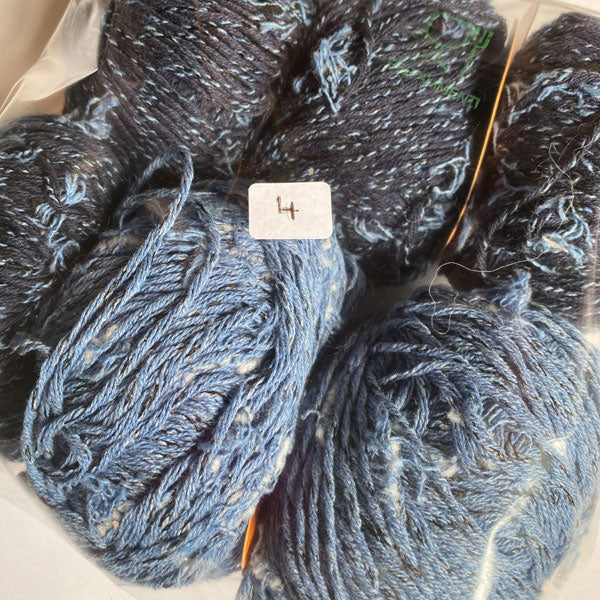 Filato Denim blu e jeans