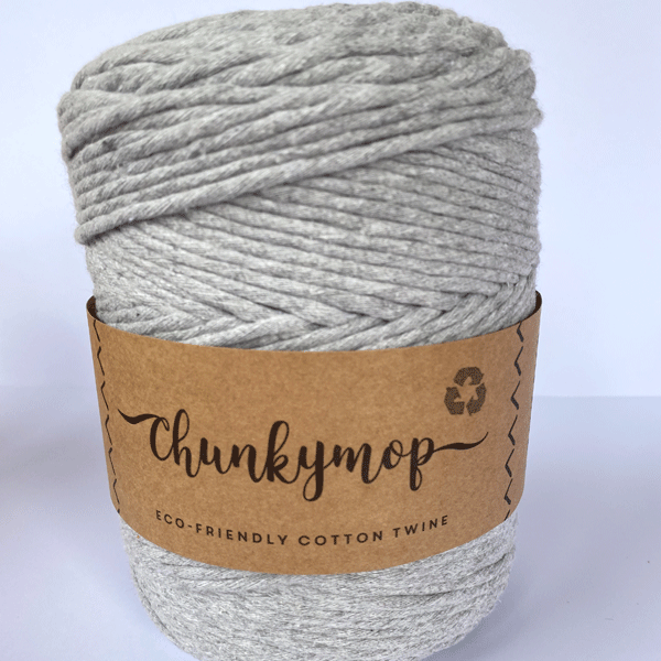 Filato Chunkymop 4 mm grigio 66