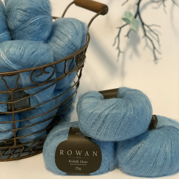 Filato Kidsilk Haze azzurro 592