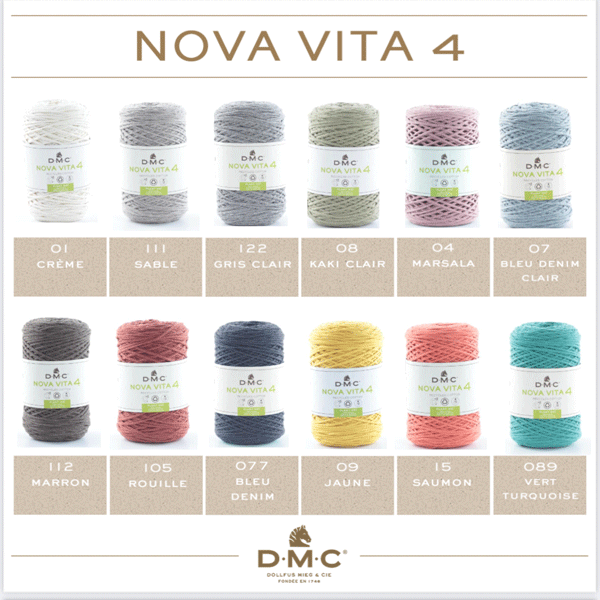 Filato Nova Vita 4 ruggine 105