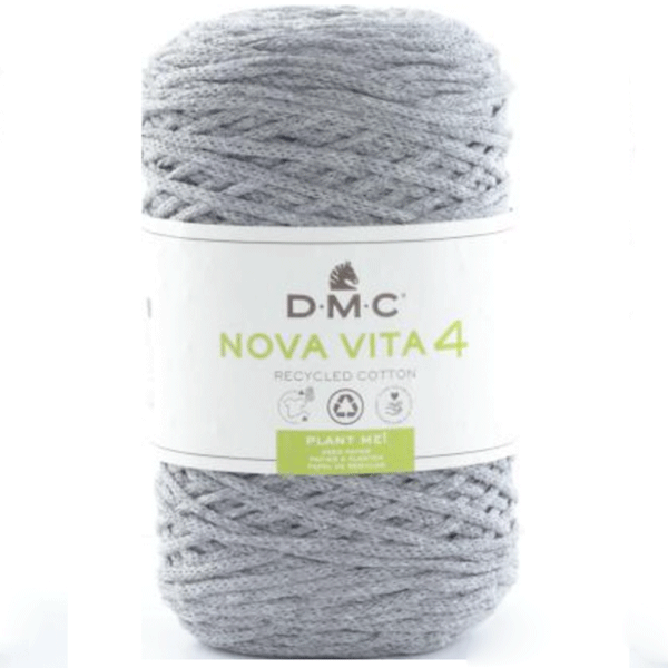 Filato Nova Vita 4 grigio 122