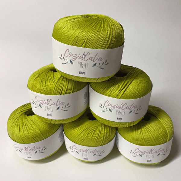 Filato elastico lime 910