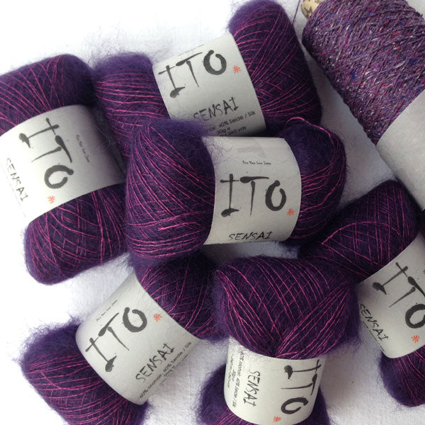 Filato Ito Sensai prune 314, bagno D216Y77695