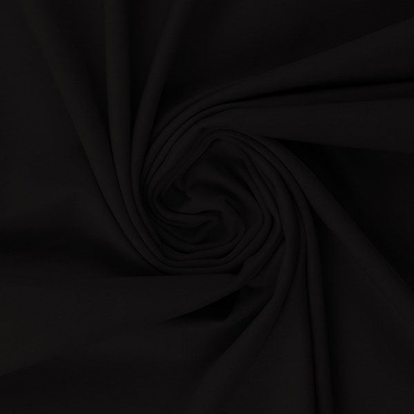Tessuto jersey nero