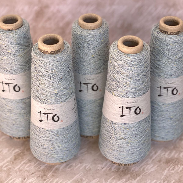Filato Ito Kinu pale blue 393, bagno 187K01C