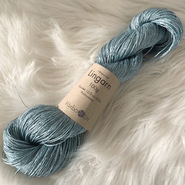 Filato Lino colore 20 azzurro