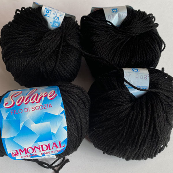 Filato Solare nero