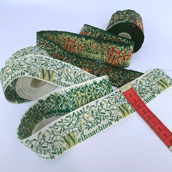 Nastro jacquard Natale