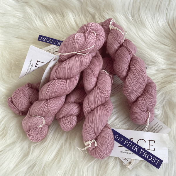 Filato Malabrigo Lace Pink Frost 017