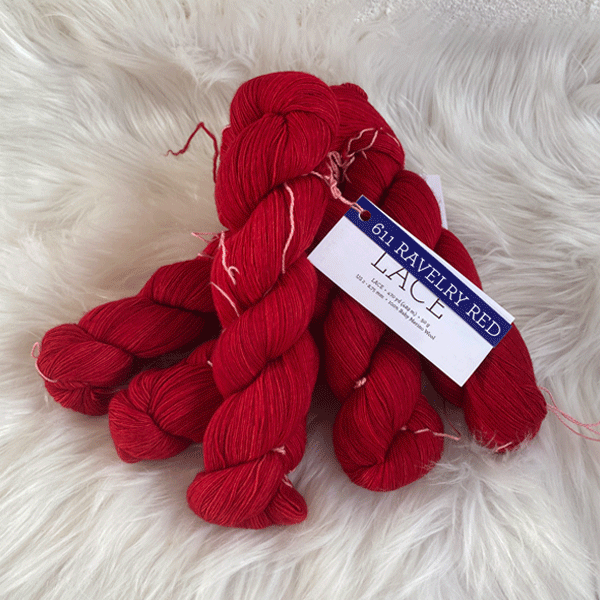 Filato Malabrigo Lace Ravelry Red 611