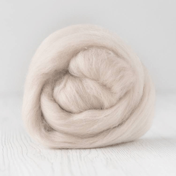 Top 70% merino, 30% seta SABBIA