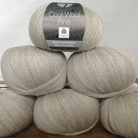 Cool Wool Fine grigio melange 19