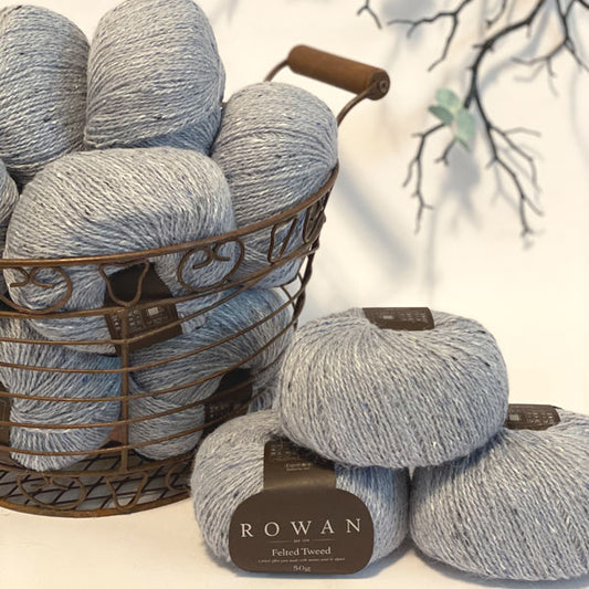 Filato Felted Tweed azzurro 165