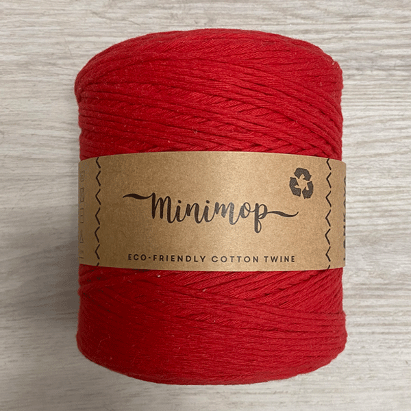 Filato Lankava Minimop 2,5 mm rosso 64